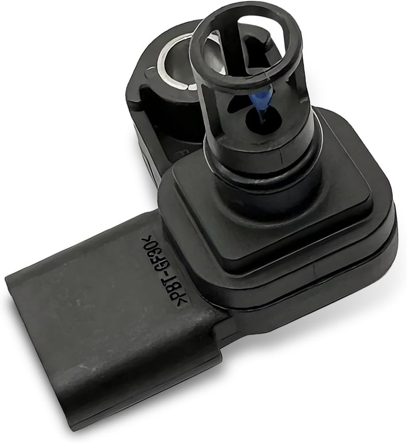 Merdege MERCGQ2415BL-1PC Black Automotive Intake Pressure and Temperature Sensor, Replacement for OE: 12681993 082800-0630 - Image 1